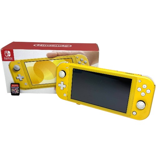 Nintendo Switch Lite イエロー　マリオカートソフトセット 買取大吉 西友水口店でNINTENDO/ニンテンドー SWITCH Lite 本体＋